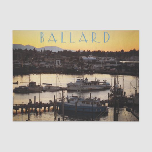 Ballard Boats Tissuepapier (Voorkant)