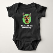 Ballard Elk in Training Romper (Voorkant)