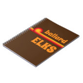 Ballard Elks Retro Rainbow Notitieboek (Linkerzijde)