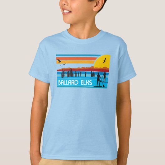 Ballard Elks Sunset T-shirt (Voorkant)