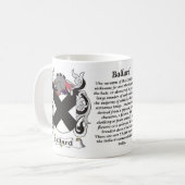 Ballard Family Coat of Arms Mok (Voorkant links)