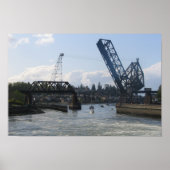 Ballard Locks - Seattle, WA Poster (Voorkant)