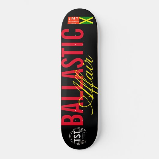 BALLASTIC AFFAIR Skateboards / JMT USASkateboard (Voorkant)