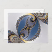 Ballasvorming - Fractaal Briefkaart (Voorkant / Achterkant)