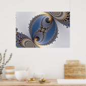 Ballasvorming - Fractaal Poster (Keuken)