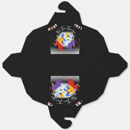 Balle Balle Bedankdoosjes (Ongevouwen)