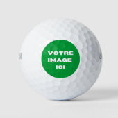 Balle de golf - Votre afbeelding ici - personnalis Golfballen (Voorkant)