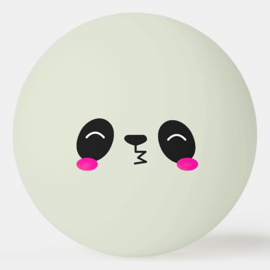 Balle De Ping Pong Fan Panda Pingpongbal (Voorkant)