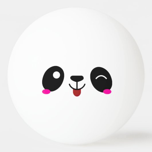 Balle De Ping Pong Mocking Panda Pingpongbal (Achterkant)
