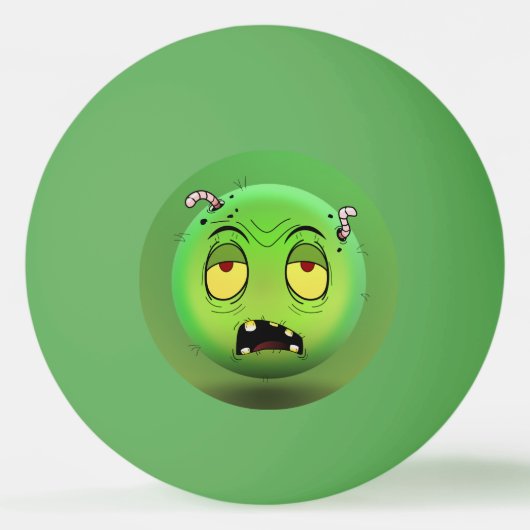 Balle De Ping Pong Zombiemoji Pingpongbal (Voorkant)