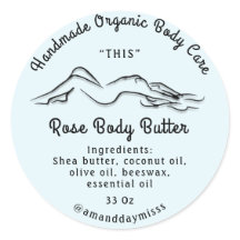 Ballemafscheiding voor lichaamsboter Blauwe pasta