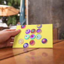 Ballen & Bubbels≤27 Briefkaart Sjabloon