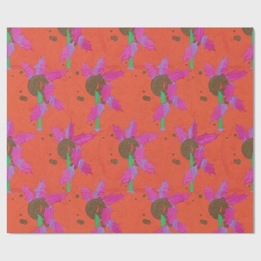 Ballen & Kaarsen & Hulst Cadeaupapier (Vlak)