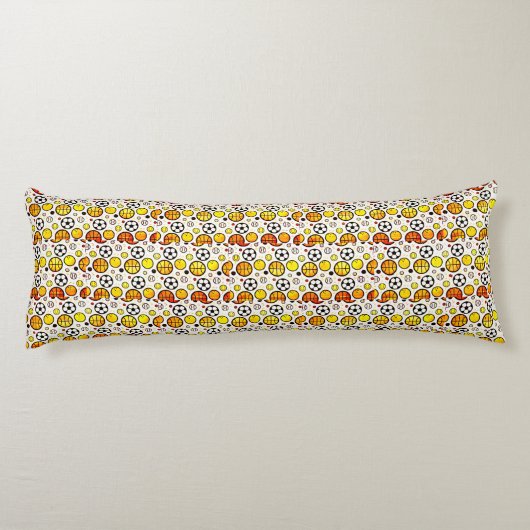 Ballen! Lichaamskussen (Achterkant)