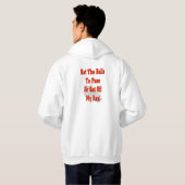 ballen om over te gaan1 hoodie (Achterkant volledig)