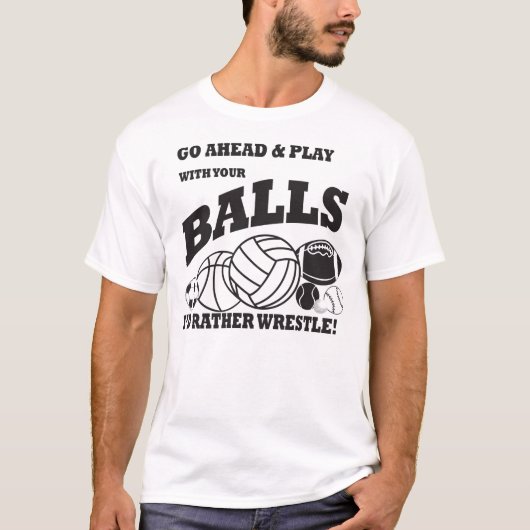 ballen t-shirt (Voorkant)