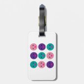 Ballen van garen Schattige Kawaii Bagagelabel (Achterkant verticaal)