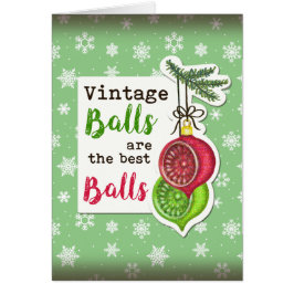 ballen zijn de beste ballen... kerstKaart