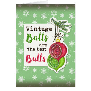  ballen zijn de beste ballen... kerstKaart