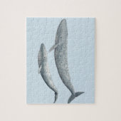 Ballena azul legpuzzel (Verticaal)