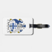 Ballentine Family Crest Bagagelabel (Achterkant horizontaal)