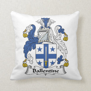 Ballentine Family Crest Kussen