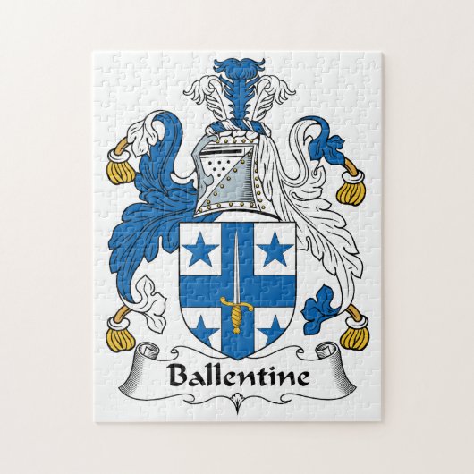 Ballentine Family Crest Legpuzzel (Verticaal)