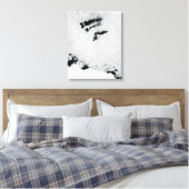 Balleny Islands, vlakbij Antarctica Canvas Afdruk (Insitu (Slaapkamer))