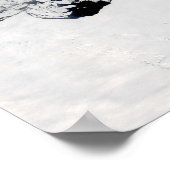 Balleny Islands, vlakbij Antarctica Poster (Hoek)
