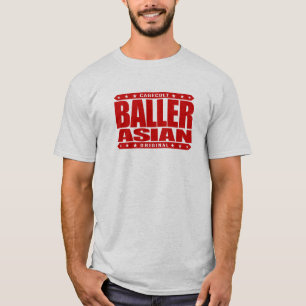 BALLER ASIAN - Bovenkant van de genetische voedsel T-shirt