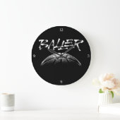 Baller (basketbal) grote klok (Huis)