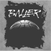 Baller (basketbal) sticker (Voorkant)