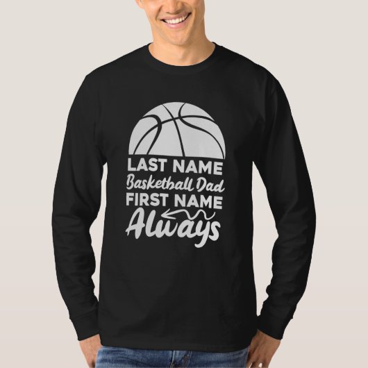 Baller Father Player Hooping Bball Hoops  Basketba T-shirt (Voorkant)