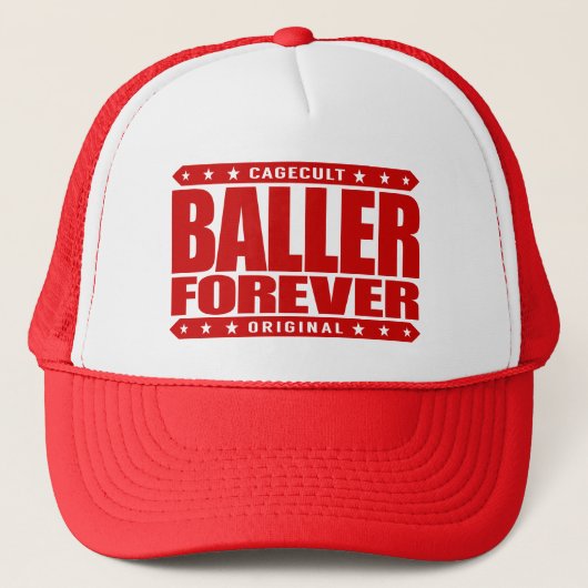 BALLER FOREVER - Gangsters geven nooit het Thug Li Trucker Pet (Voorkant)