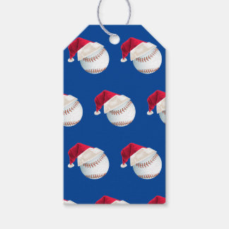 Baller Kerstmis Baseball Santa Sports Cadeaulabel