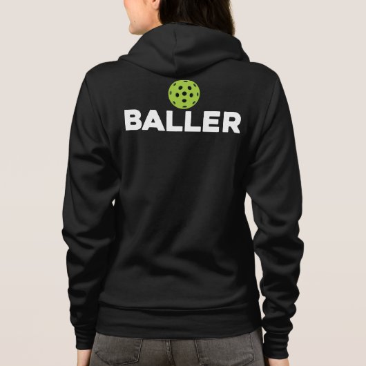 Baller Pickleball Hoodie (Achterkant)