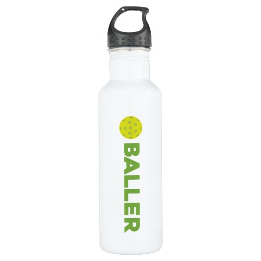 Baller Pickleball Water Fles (Voorkant)