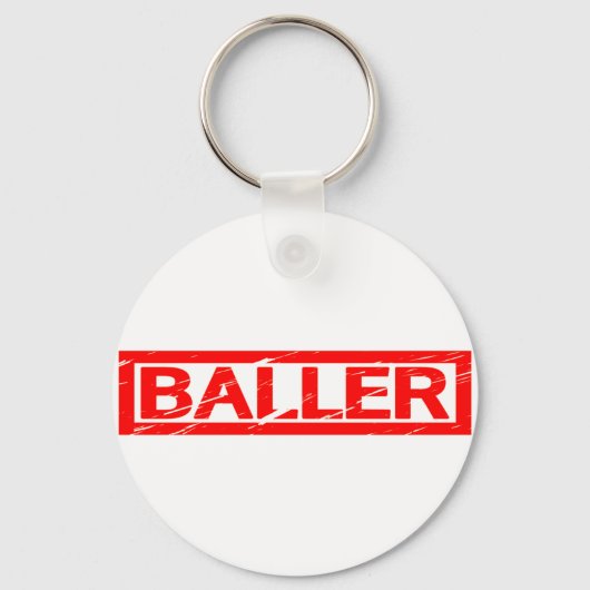 Baller Stamp Sleutelhanger (Voorkant)
