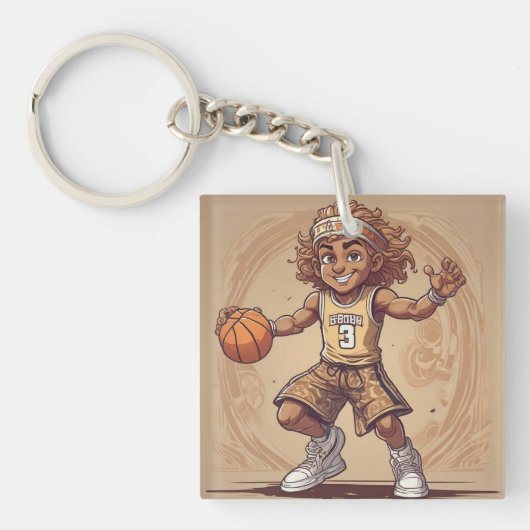 BallerBuddy Fob Sleutelhanger (Voorkant)