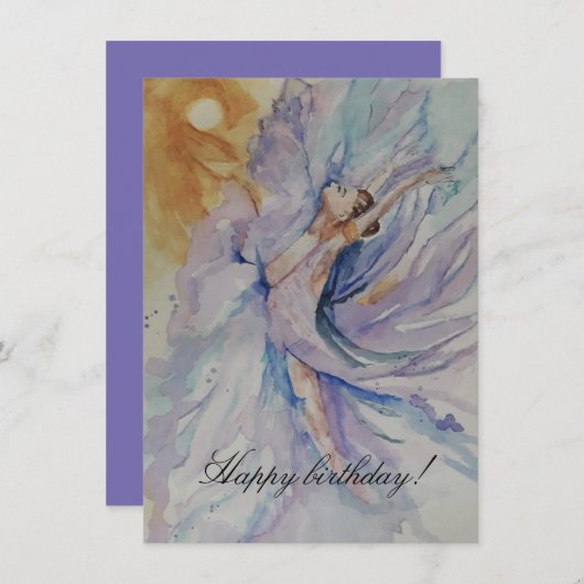 Ballerina (Voorkant / Achterkant)