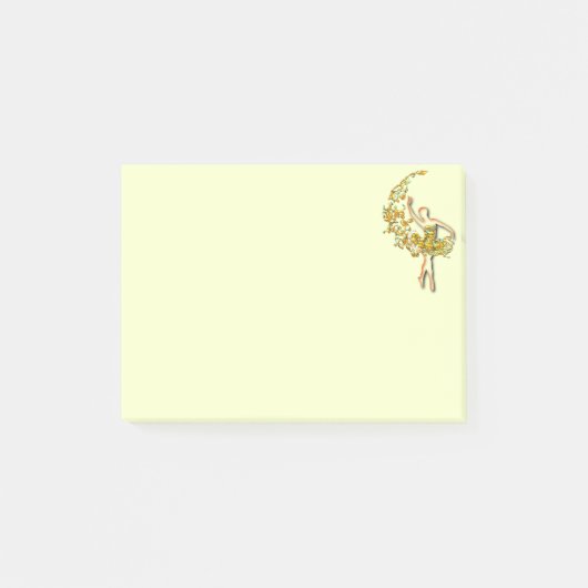 Ballerina 04 post-it® notes (Voorkant)