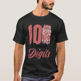Ballerina 10e Py 10 Ballet danser T-shirt