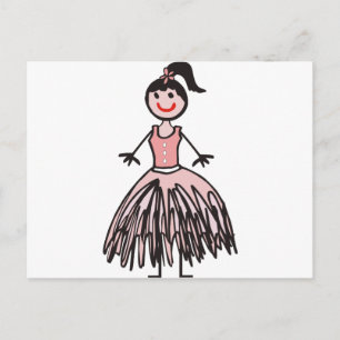 ballerina 1 briefkaart