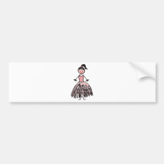 ballerina 1 bumpersticker