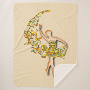 Ballerina 1 sherpa deken