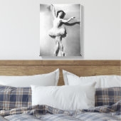 Ballerina 2 canvas afdruk (Insitu (Slaapkamer))