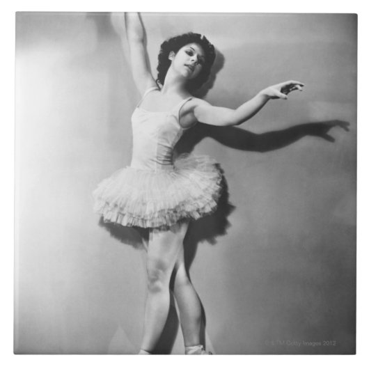 Ballerina 2 tegeltje (Voorkant)