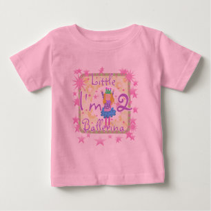 Ballerina 2e Verjaardag Tshirts en geschenken
