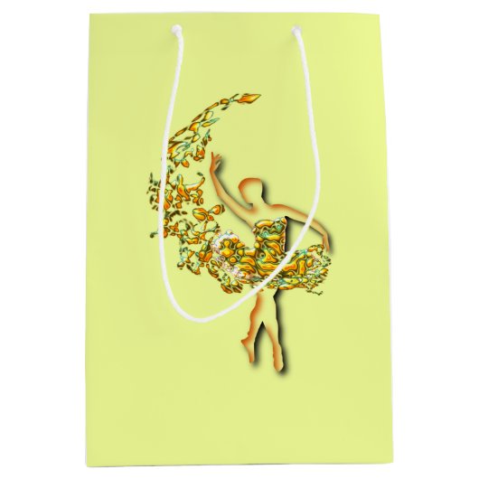 Ballerina 3 medium cadeauzakje (Voorkant)