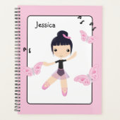 Ballerina 6 Kute Dance Girl Planner (Voorkant)
